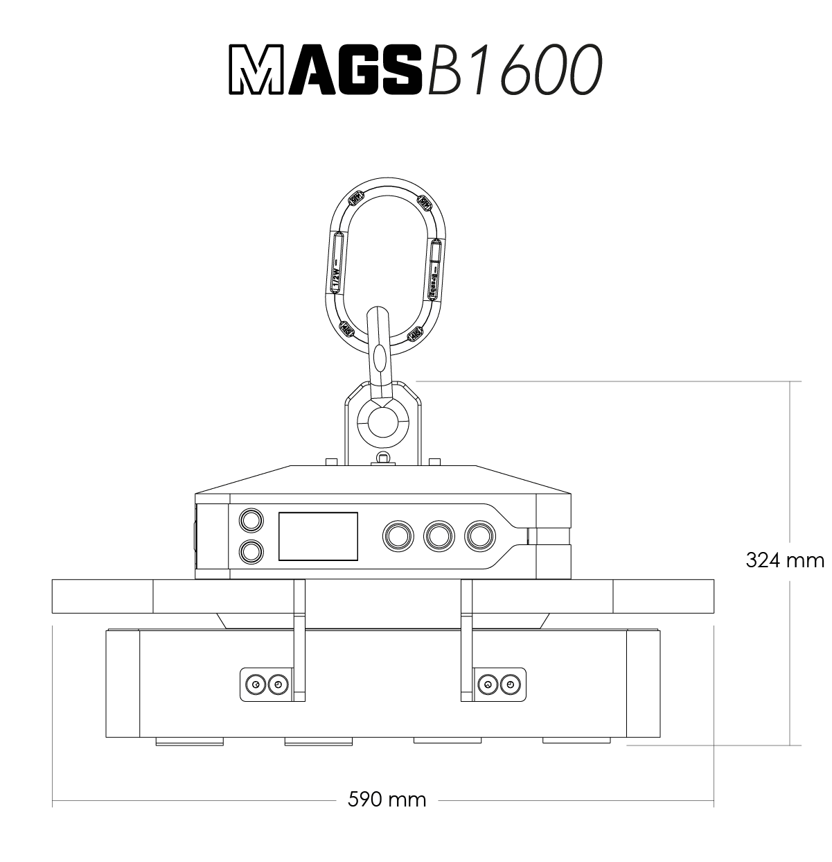 MAGS B1600 datasheet
