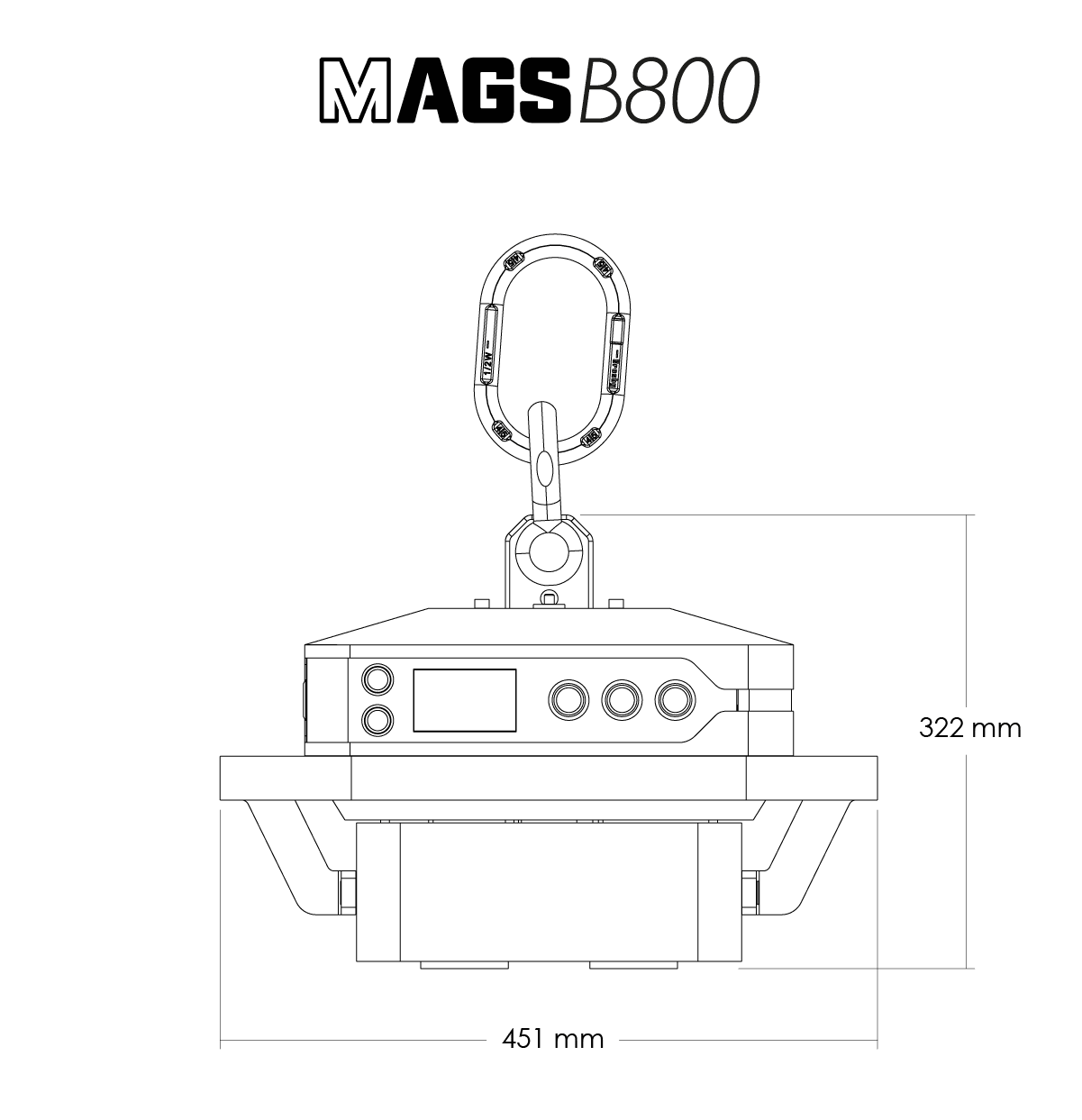 MAGS B800 datasheet